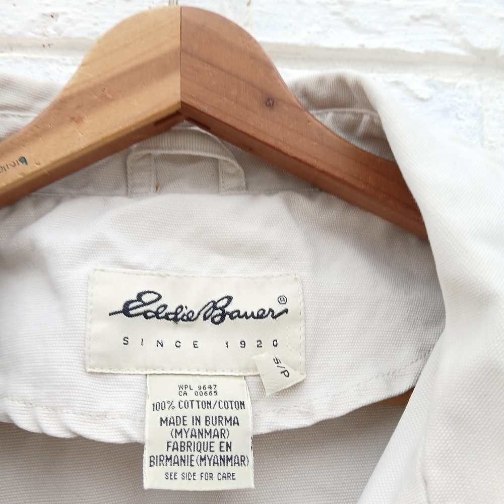 Vintage Eddie Bauer Barn Chore Canvas Cotton Jacket - Picture 3 of 9